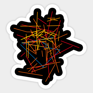 abstract architecture Sticker